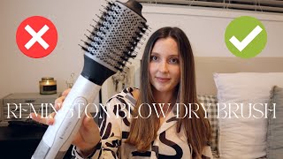 REMINGTON BLOW DRY BRUSH  HONEST REVIEW [upl. by Nedrud58]