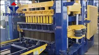 The installation of cuttingedge TPM10000G paving block machine in Africa [upl. by Zollie106]