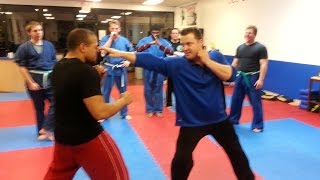 Jun Fan Jeet Kune Do Training Methods Class with Sifu Billy Brown [upl. by Anibla]