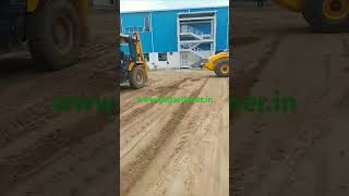 Land levelling amp soil filling for lawn making shortsviralvideo lawnmaintenancelawncare gardener [upl. by Eimak]