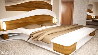 Top 200 Modern Bed Design Ideas 2024  Modern Bedroom Furniture Design  Home Interior Design Ideas [upl. by Glenn]