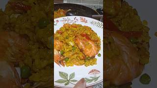 🥘 PAELLA DE MARISCO 👌 receta rápida 💨 [upl. by Martres]