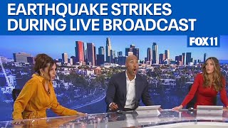 GDLA reacts to earthquake happening live [upl. by Walworth431]