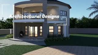 3 Bedroom House Plan Myp R0034D Rondavel [upl. by Dustman]