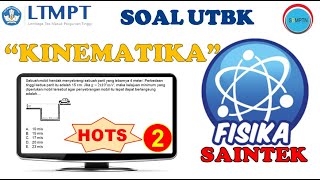 LATIHAN SOAL UTBK FISIKA SAINTEK  KINEMATIKA 2 [upl. by Nytnerb]