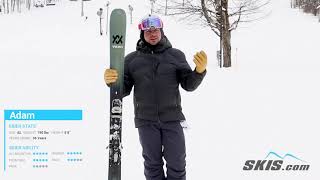 Adams ReviewVolkl Mantra 102 Skis 2022Skiscom [upl. by Linus]