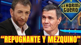 Pablo Motos EXPLOTA contra Sánchez en vivo quotRepugnante y mezquinoquot [upl. by Orel]