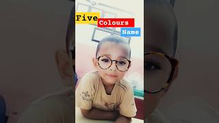 Five colours name  colours for kids  colours name in english and hindi [upl. by Mcmahon745]