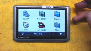 Tutorial and Operation Instructions for Garmin Nuvi 1300 1350 1450 1490 GPS [upl. by Utica]