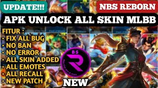 NBS REBORN 2024 LATEST VERSION  INJECTOR ML  APK UNLOCK ALL SKIN MOBILE LEGENDS [upl. by Aloysius]