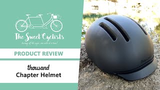 Style meets function  Thousand Chapter MIPS Bike Helmet Review  feat Magnetic Buckle  Rear Light [upl. by Renrew]