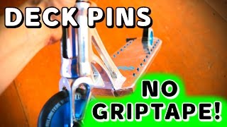 Scooter Hack Series Deck Pins  Episode 2 [upl. by Honor]