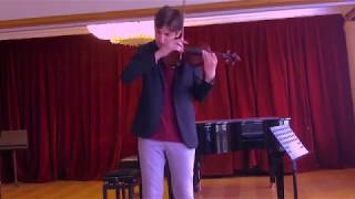 Petar Hristoskov  Rhapsody for solo violin  Viktor Trenev  Violin  432 Hz PF [upl. by Zednanreh988]