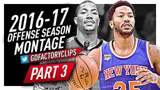 Derrick Rose Offense Highlights Montage 20162017 Part 3  Shades of 2011 MVP Rose [upl. by Anauqcaj697]