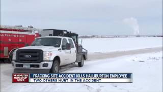 OSHA investigating fatal fracking accident [upl. by Mart]