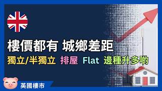 城市 vs 鄉郊，英國樓價邊度升得勁啲？過去5年升值排行榜！ 英國樓市 英國買樓 [upl. by Linis86]