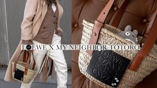 LOEWE Basket Bag Review Totoro collection  How To Style Your Basket Bag [upl. by Ela]