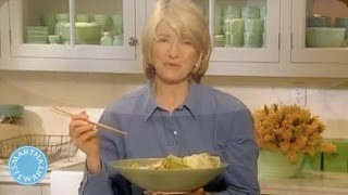 Japanese Salad Dressing Recipe  Martha Stewart [upl. by Aynam692]