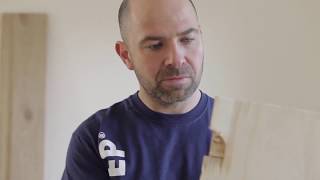 How to install a QuickStep wood floor  glued down installation [upl. by Hagerman]