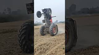 Sikander 🚀 sorts eicher farming desi design stunt khatarnak [upl. by Mecke697]