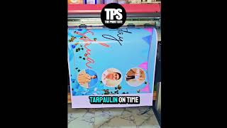 Tarpaulin Printing with Layout [upl. by Marston]