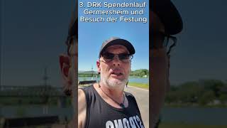 May 11 2024 3rd DRK charity run Germersheim 5k and visit to Germersheim Fortress running [upl. by Platas]