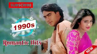 1990s Romantic Hits  Nonstop Hindi Love Songs  Nonstop Bollywood [upl. by Halsey]