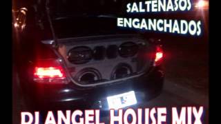 SALTEÑAZOS VOL 1 ENGANCHADOS DJ ANGEL HOUSE MIX [upl. by Enail]