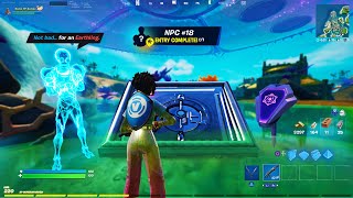 Finding SECRET NPC in FORTNITE [upl. by Brey]