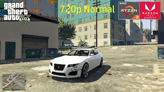 GTA 5 on Ryzen 3200U Vega 3 and 4gb ram [upl. by Suolkcin]