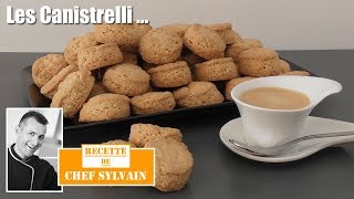 Les Canistrelli  Recette gourmande par Chef Sylvain [upl. by Stout]