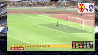 Selangor vs JDT 1  1 Liga Super 2015 [upl. by Irallih]