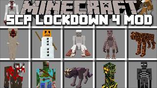 Minecraft BRAND NEW SCP STRUCTURES MOBS MOD  DANGEROUS SCP MOBS  Minecraft Mods [upl. by Izak]