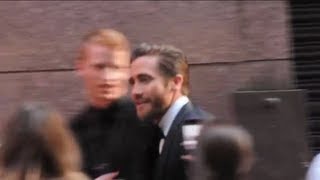 Jake Gyllenhaal meets fans at Tony Awards 2013 [upl. by Calondra442]