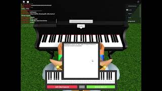 Ultra instinct theme roblox piano [upl. by Araz]