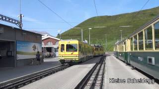 Train Journey from Interlaken to Jungfraujoch [upl. by Partridge]