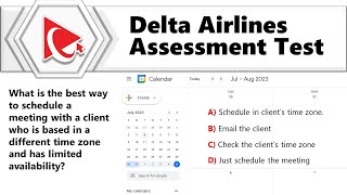 Delta Airlines Assessment Test The Comprehensive Guide [upl. by Aeriel]