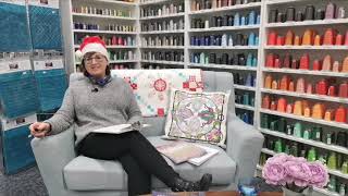 Facebook Live 221223  Merry Christmas from Pinhole Quilting and Handi Quilter [upl. by Assylem329]