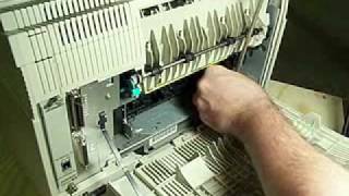 Portable Laser PrinterHow To Replace A HP Laserjet 4 Printer Fuser Assembly [upl. by Warenne]