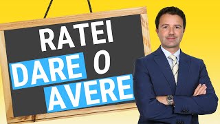 Ratei vanno in Dare o in Avere [upl. by Asen]