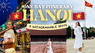 FIRST TIME IN HANOI  OUR 1 DAY ITINERARY Top Tourist Spots Transportation Tips amp Guide [upl. by Magnusson]