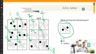 UCAT Abstract Reasoning  A B or Neither Worked Answer [upl. by Marbut]