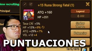 REVISANDO MIS RUNAS CON LA MEJOR PUNTUACIÓN summonerswar 2024 [upl. by Fitzgerald537]