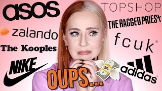 BIG HAUL  Topshop The Kooples Asos Zalando [upl. by Suzetta]