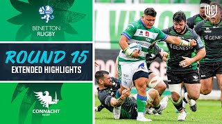 Benetton v Connacht  Extended Highlights  Round 15  URC 202122 [upl. by Sallee]