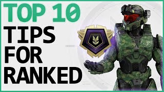 Top 10 Tips amp Tricks To Improve Your Halo Infinite Rank [upl. by Sirac664]