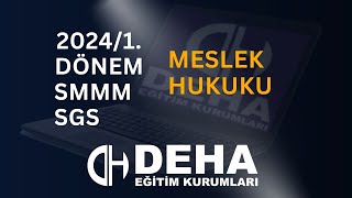 20241 DÖNEM STAJA GİRİŞ SINAVI MESLEK HUKUKU SORU ÇÖZÜMLERİ [upl. by Einor859]