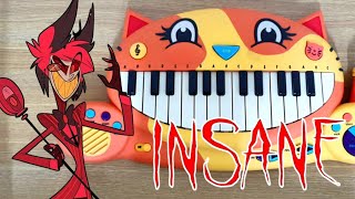 Alastors INSANE Cat Piano Cover [upl. by Ydnab]