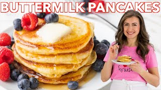 My Goto Super Easy Buttermilk Pancakes Recipe [upl. by Warner]