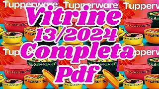 VITRINE 132024 COMPLETA EM PDF TUPPERWARE [upl. by Corkhill46]